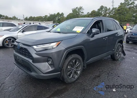 2022 Toyota Rav4 Hybrid Xle Premium из США, поврежденный, VIN 4T3B6RFV3NU100725
